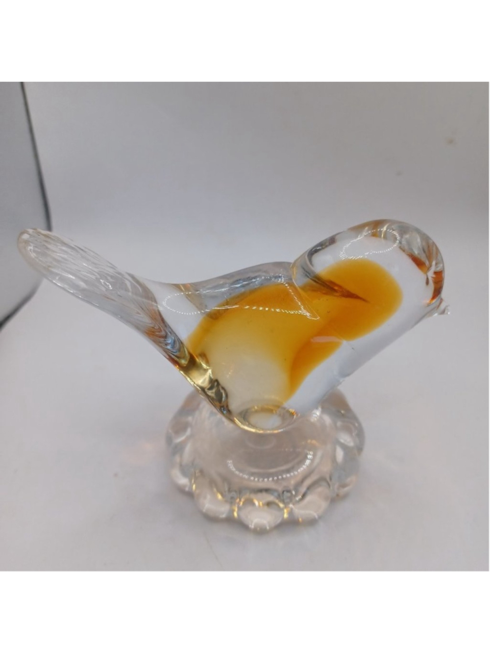 Vintage Icet Arte‎ Murano Art Glass Bird